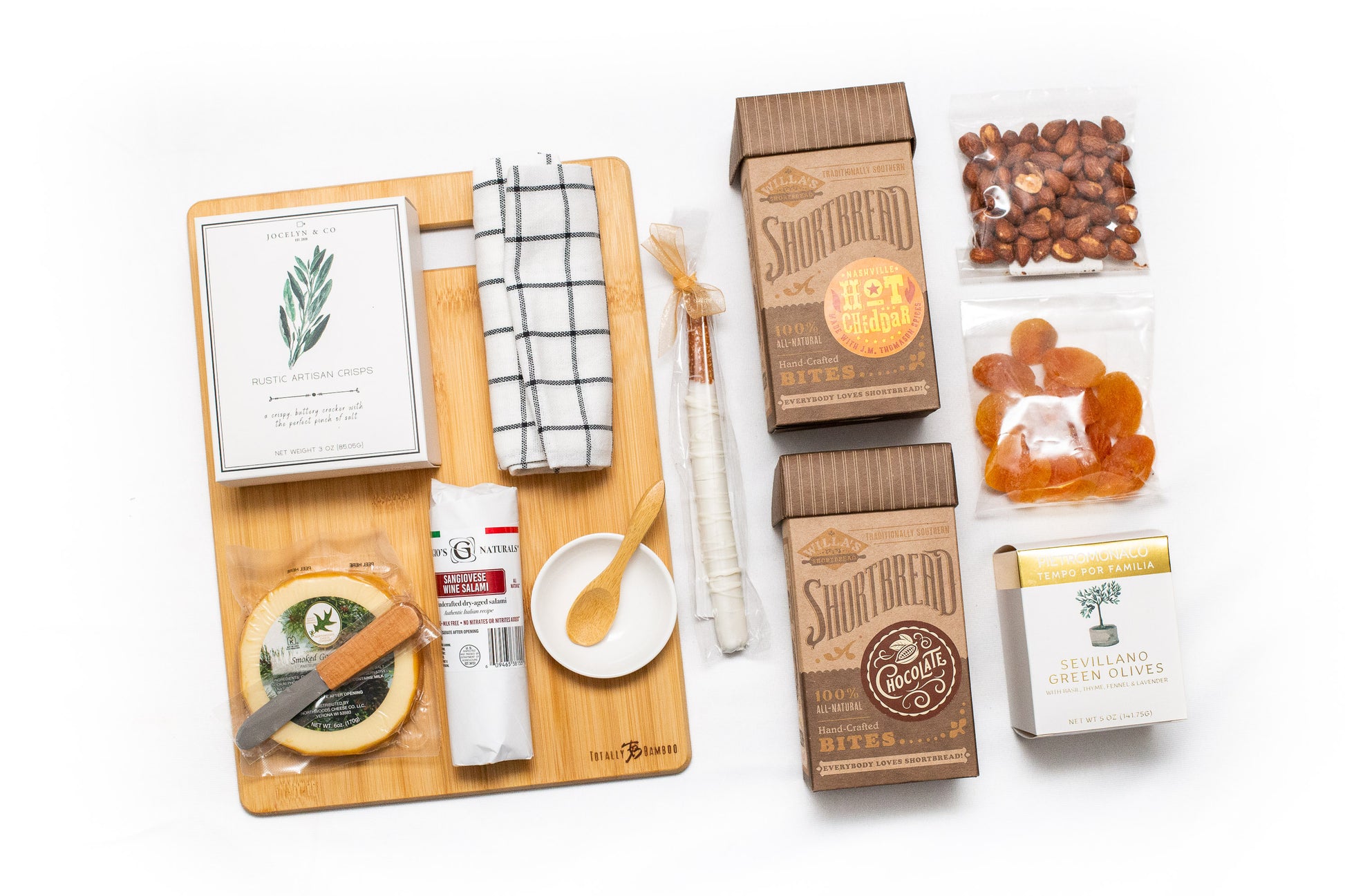 Festive Gourmet Gift Tray_Flatlay