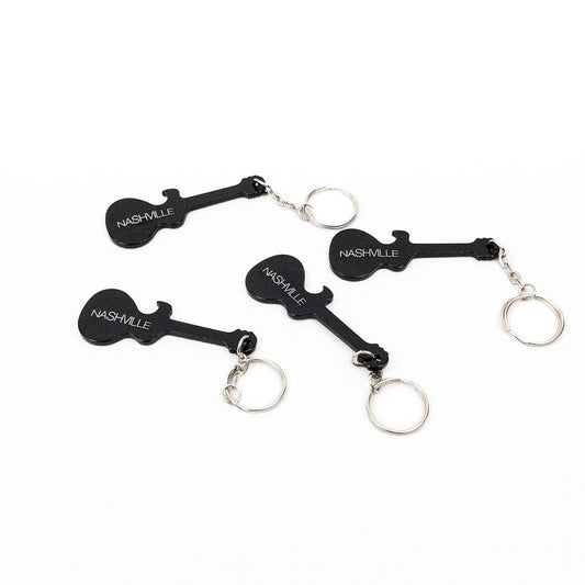 Nashville Guitar Keychains, Set of 6 | Nashville Gift Store