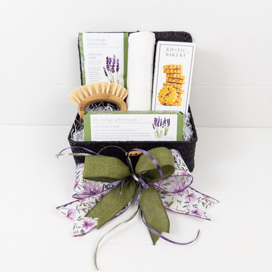 Lavender Spa Gift Basket