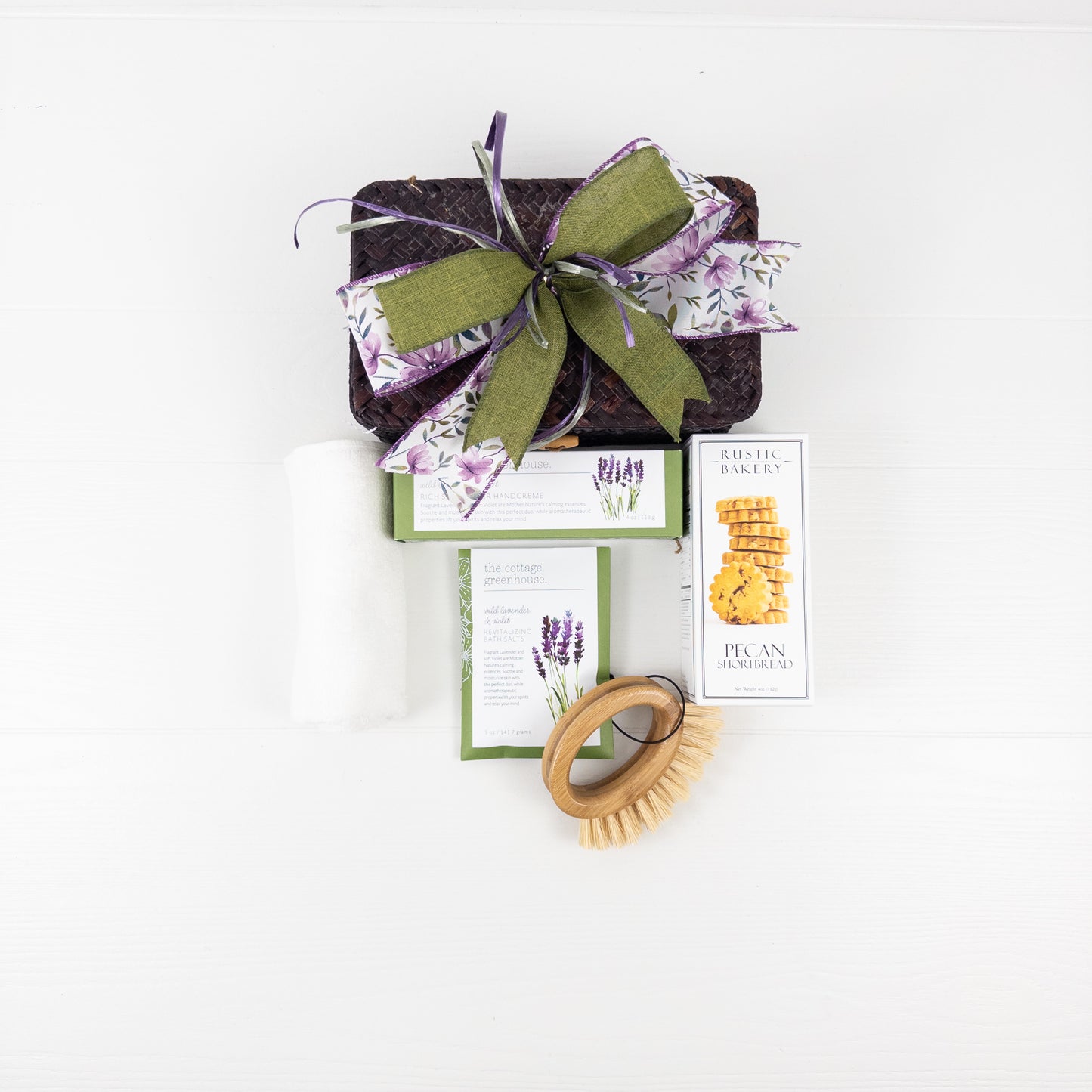 Lavender Spa Gift Basket