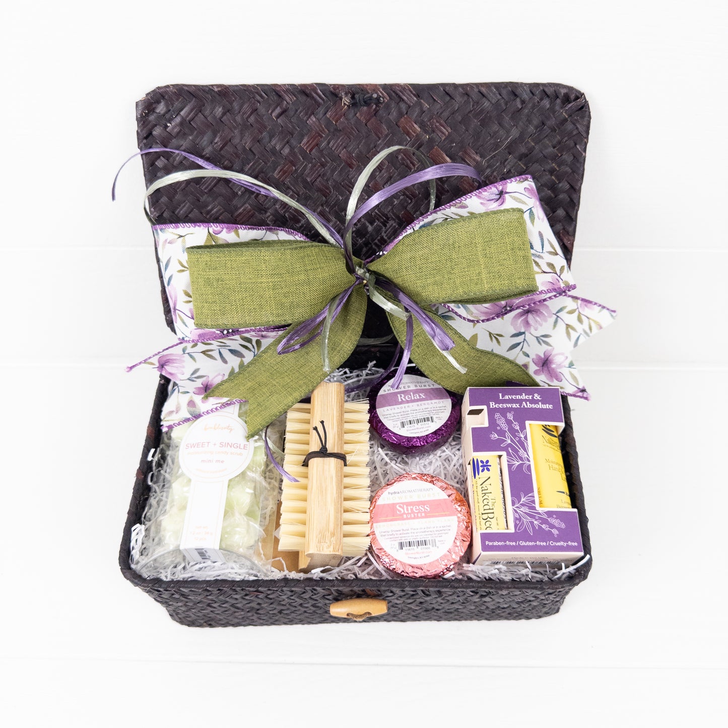Lavender Touch Spa Basket