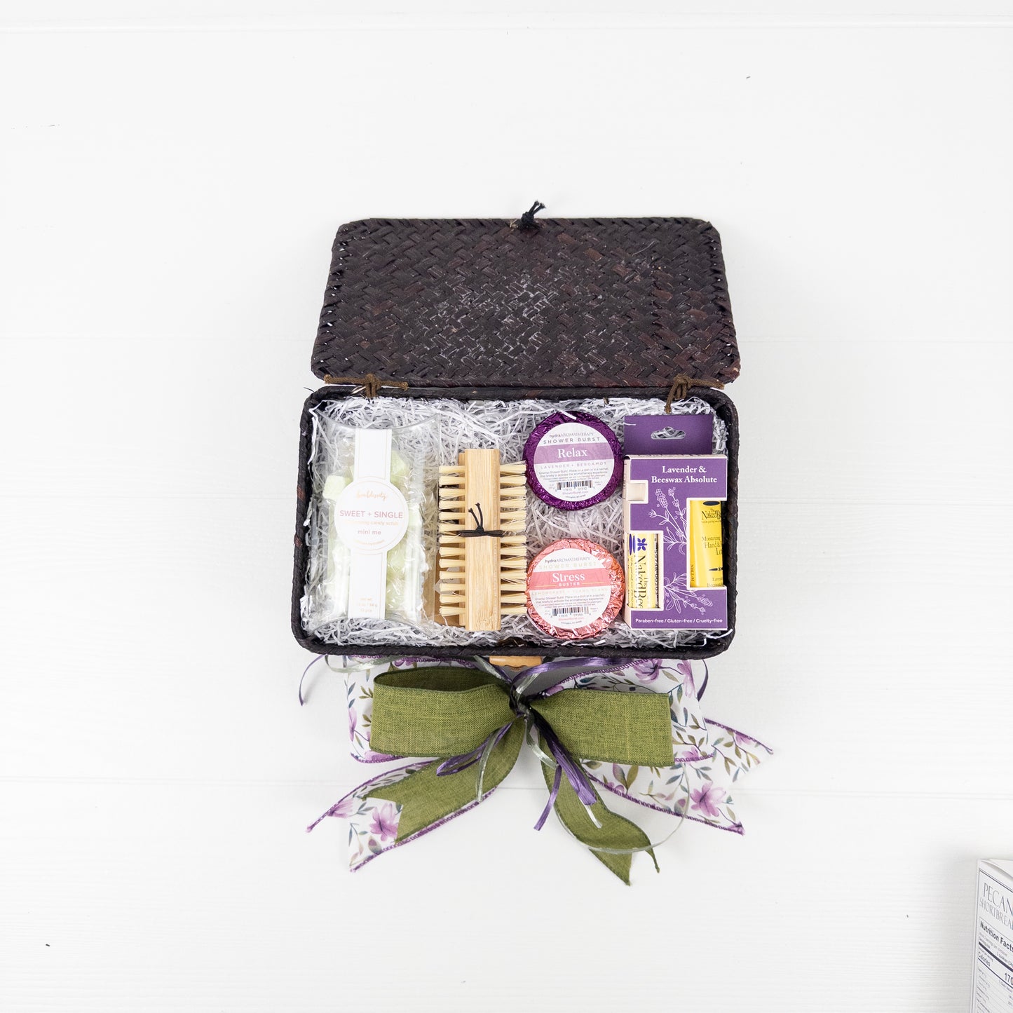 Lavender Touch Spa Basket
