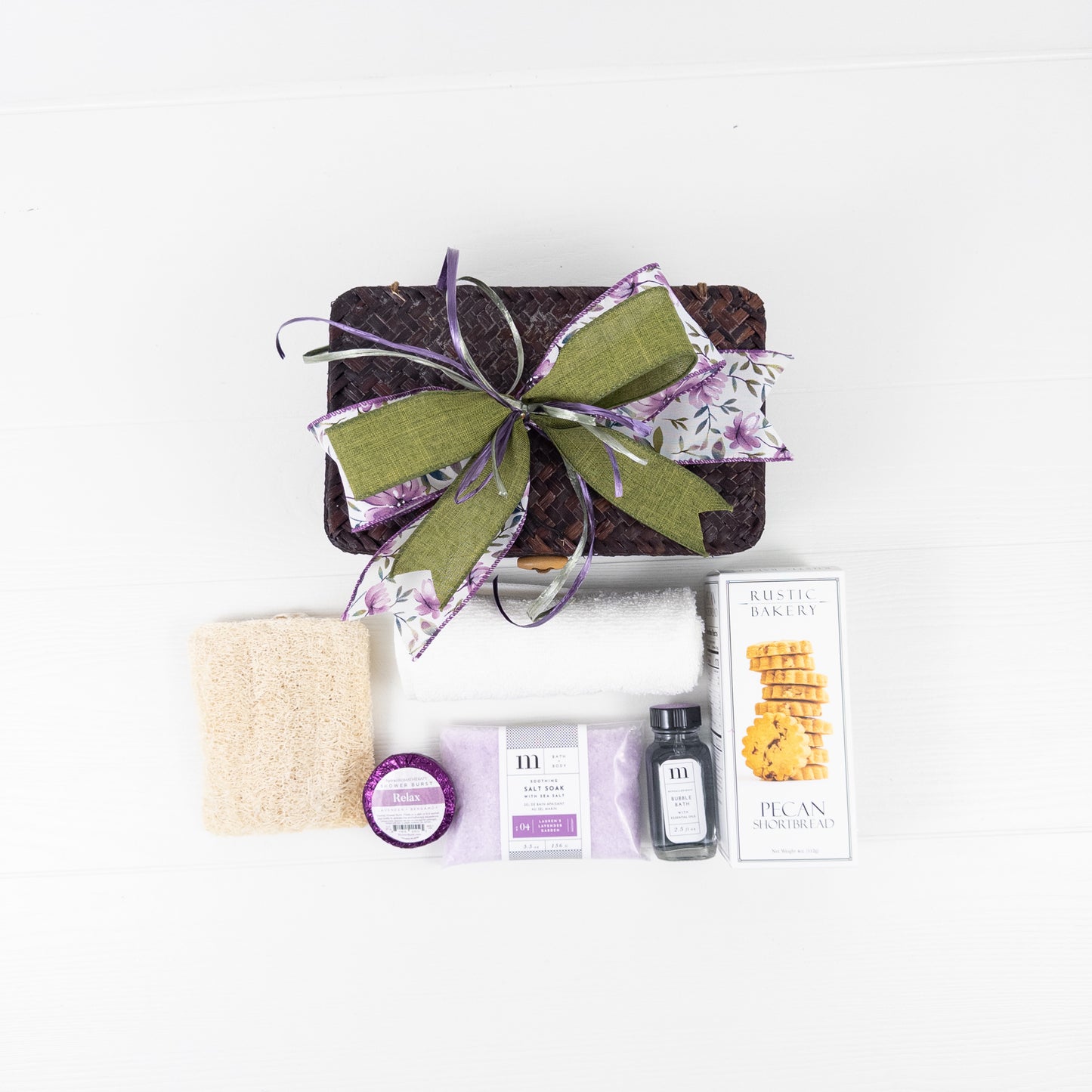 Lavender Luxe Retreat Gift Basket