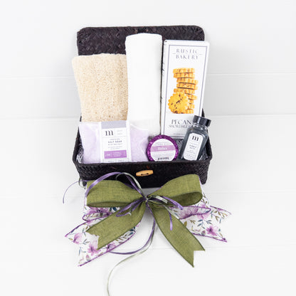 Lavender Luxe Retreat Gift Basket