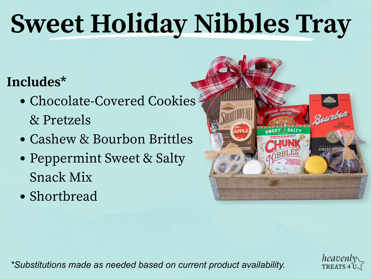 Sweet Holiday Nibbles Tray